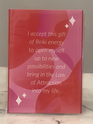 Reiki Card Law of Attraction