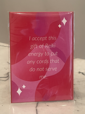 Reiki Cards for Cutting Ties